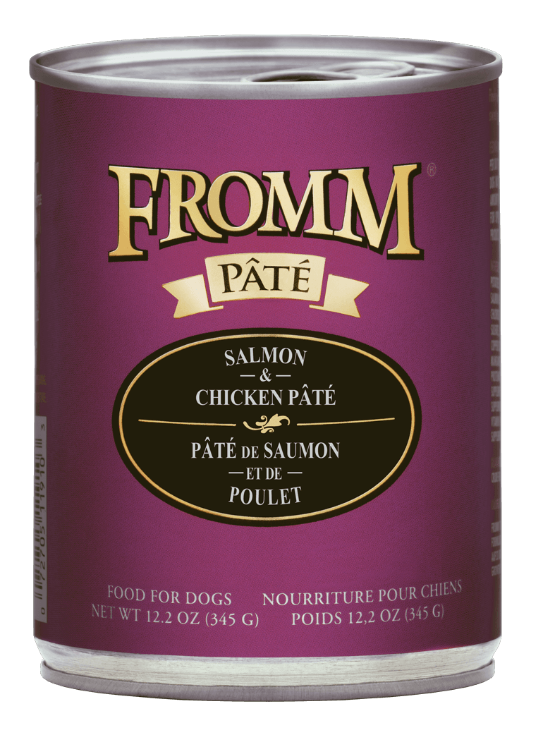 Fromm Salmon & Chicken Pâté Dog Food - 12.2oz can