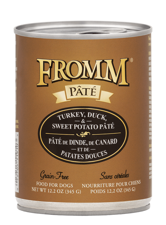 Fromm Turkey, Duck, & Sweet Potato Pâté Dog Food - 12.2oz can