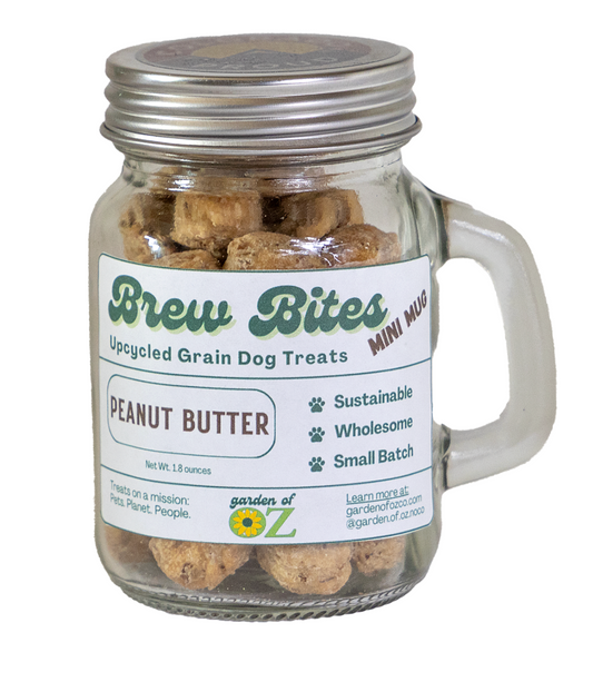 Brew Bites Dog Treats - Peanut Butter Jar