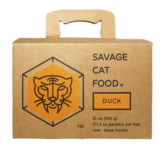 Raw Duck Cat Food