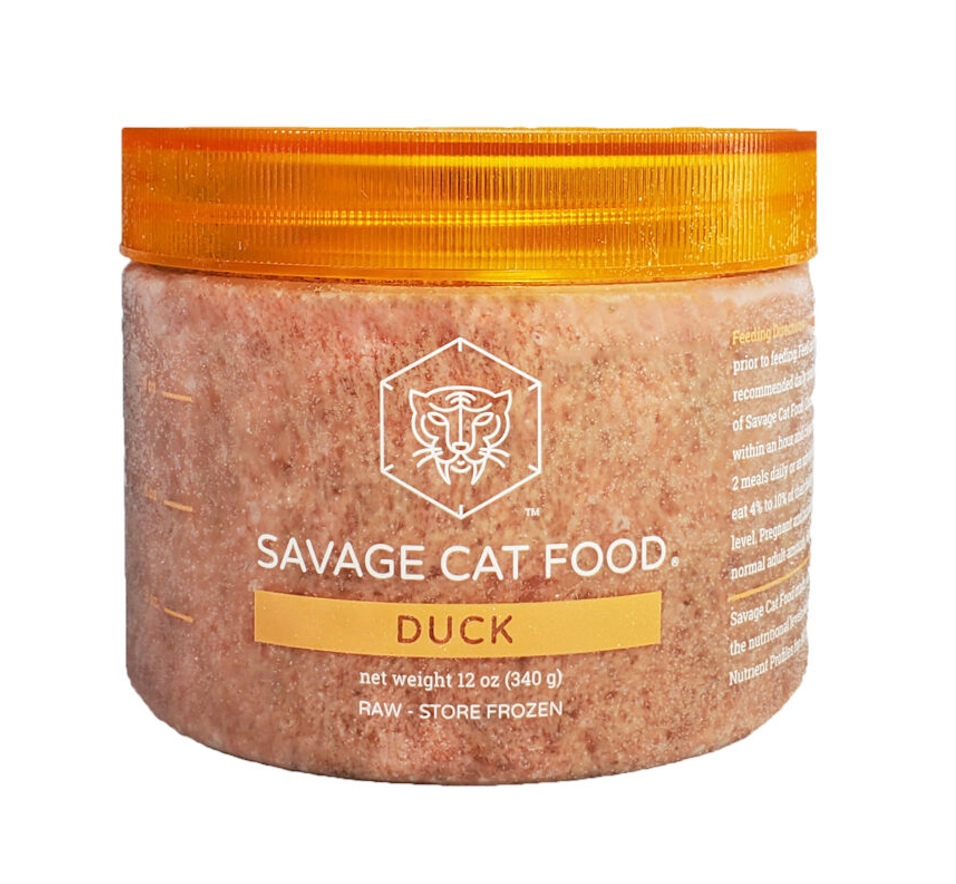Raw Cat Duck 12oz Tub