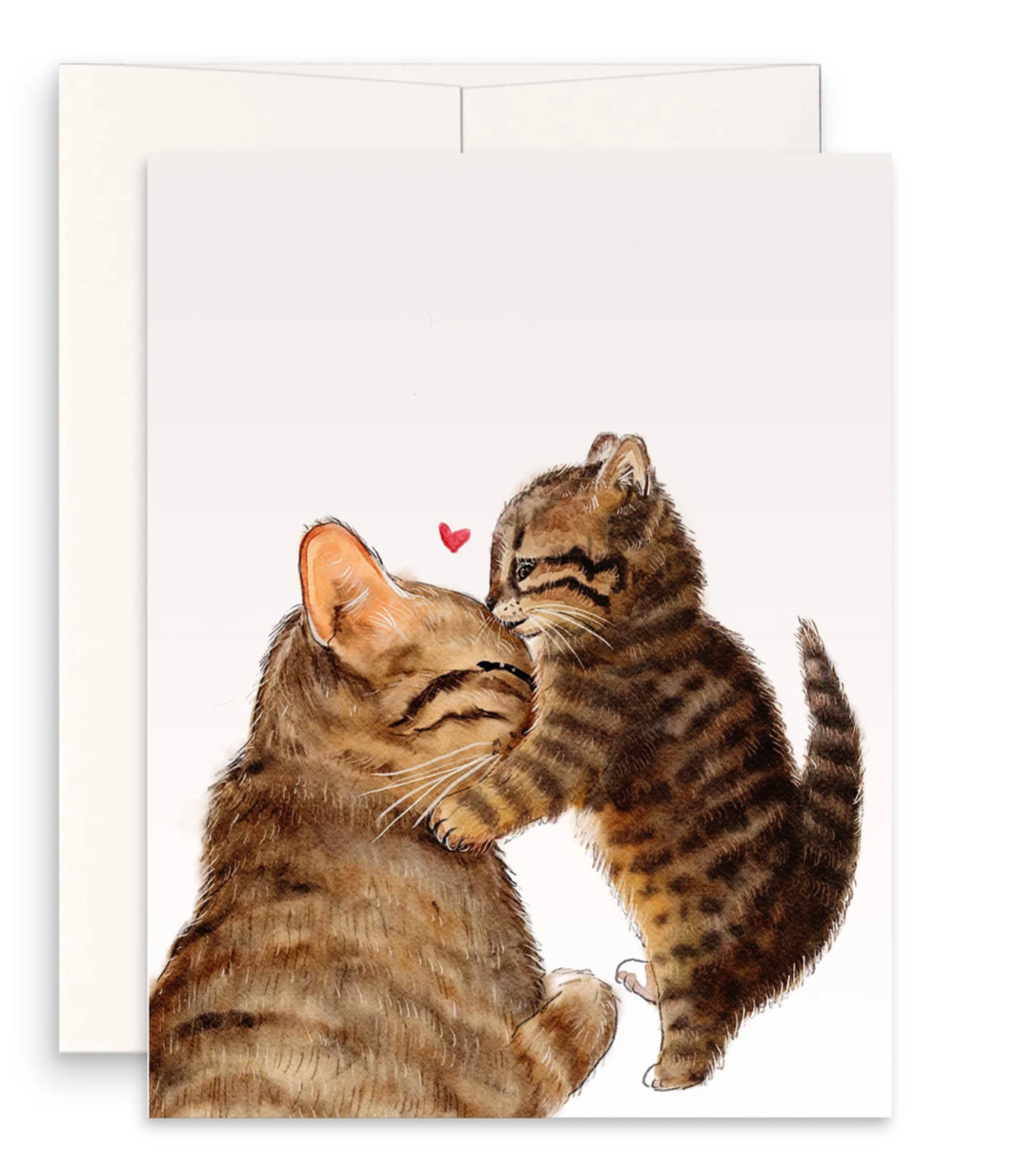Kitten kiss Mom Mother's Day Card