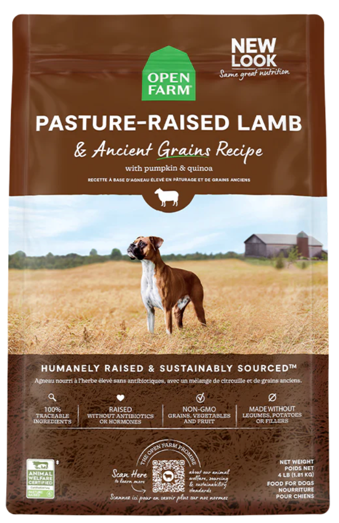 Open Farm Lamb Ancient Grain 22 lb Dog Food