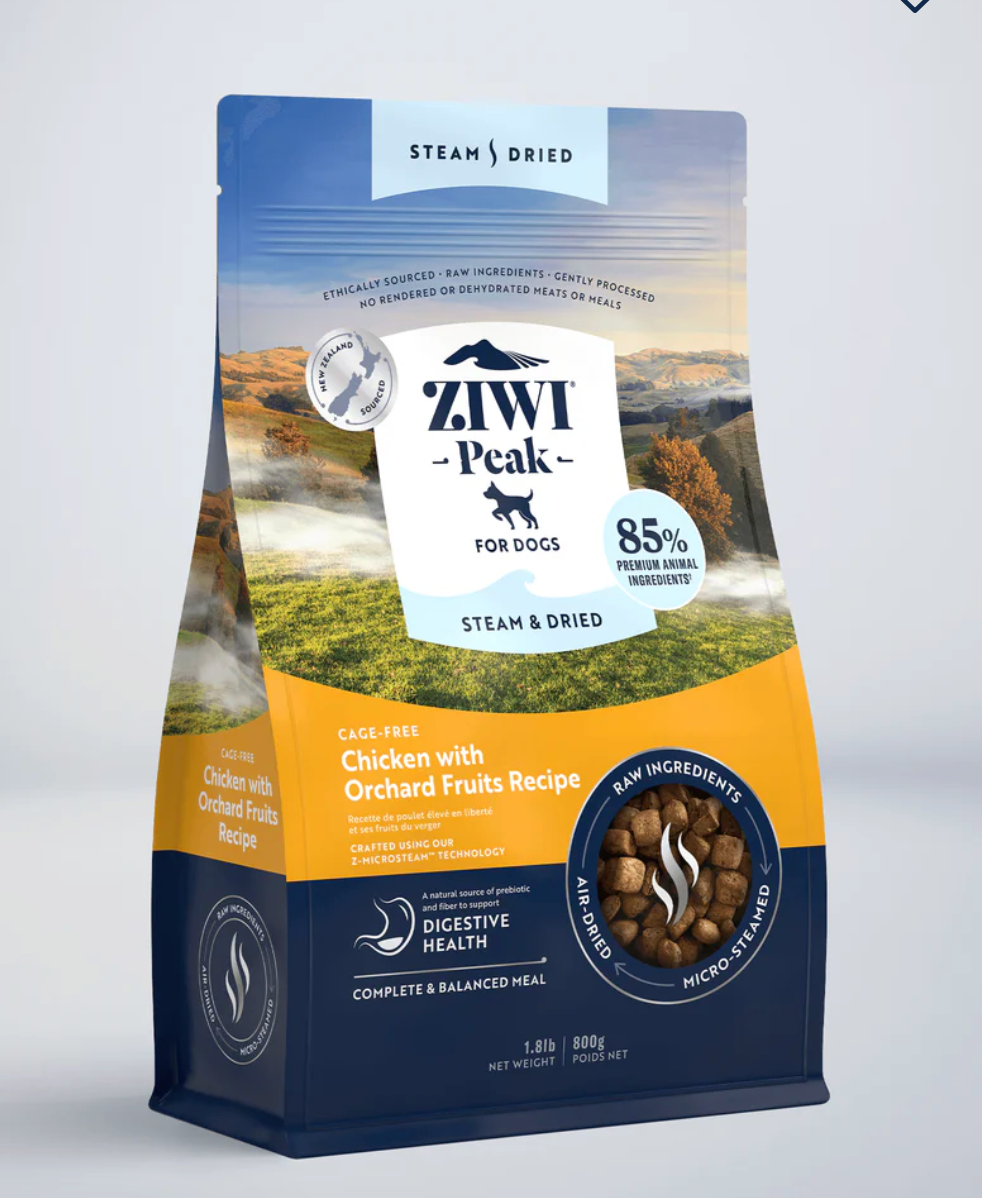 Ziwi Peak Chicken with Orchard Fruits – Air-Dried, Ethically-Sourced Dog Food