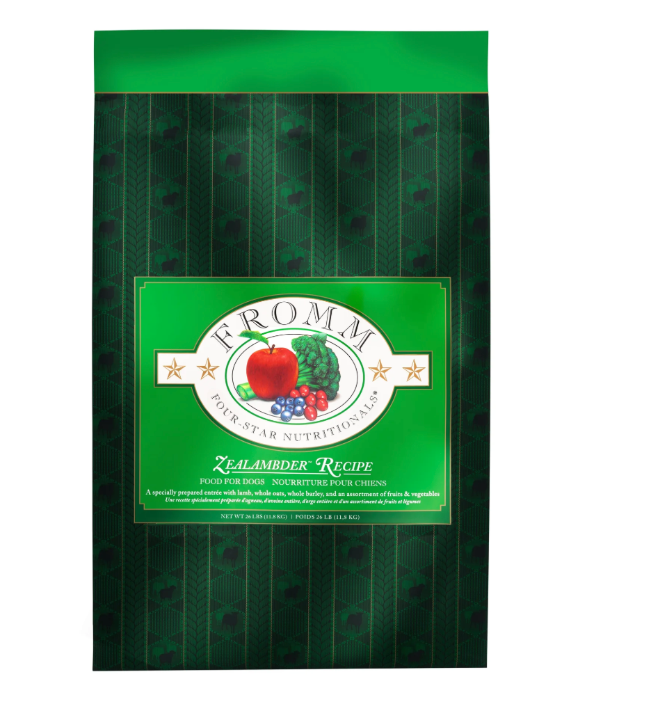 Fromm Four-Star Grain Inclusive Zealambder Recipe Dry Dog Food
