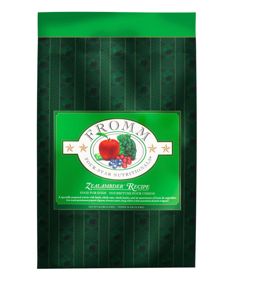 Fromm Four-Star Grain Inclusive Zealambder Recipe Dry Dog Food