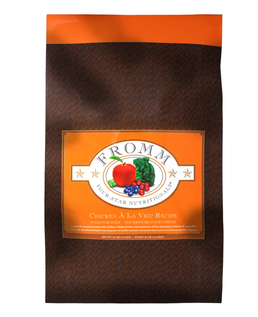 Fromm Four-Star Grain Inclusive Chicken A La Veg Dry Dog Food