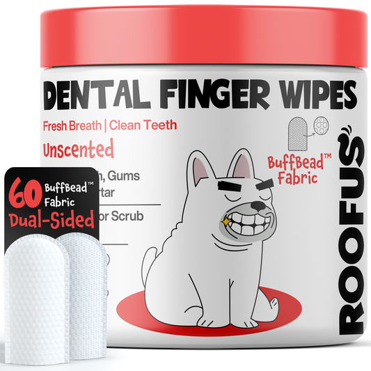 ROOFUS Dental Wipes – Gentle, Effective Oral Care for Dogs & Cats