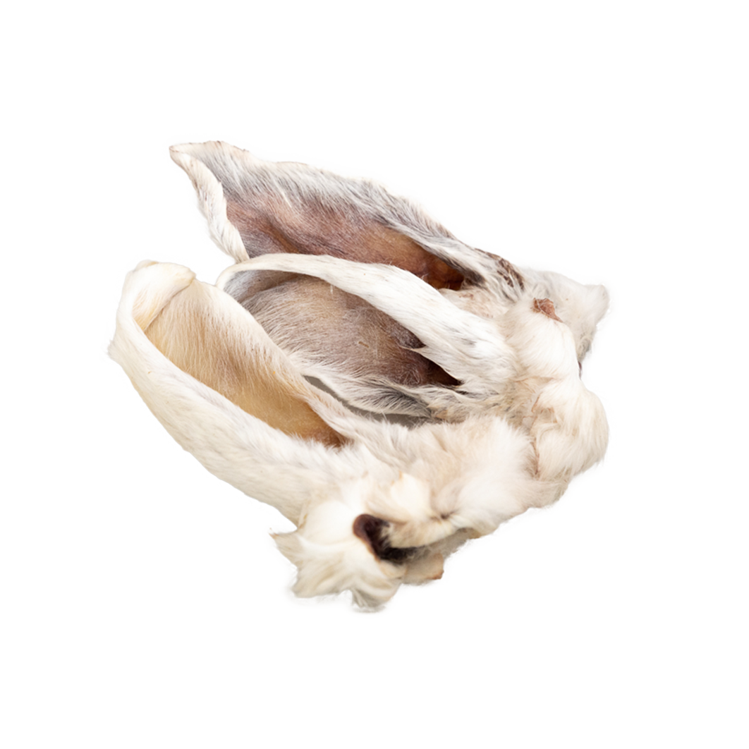 Dehydrated Rabbit Ears: 6 pack