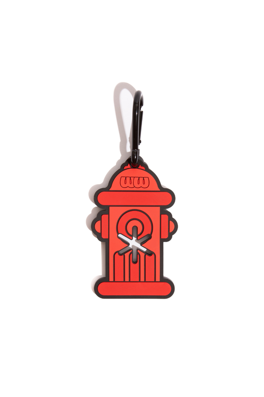 Fire Hydrant Poopy Loop® Used Dog Waste Bag Holder