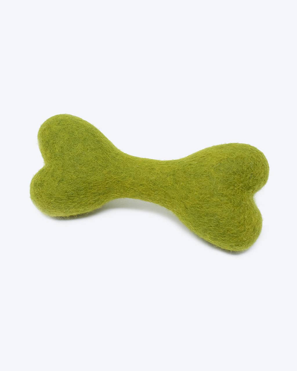 MB WOOLBONE Wool Dog Toy: Moss / L