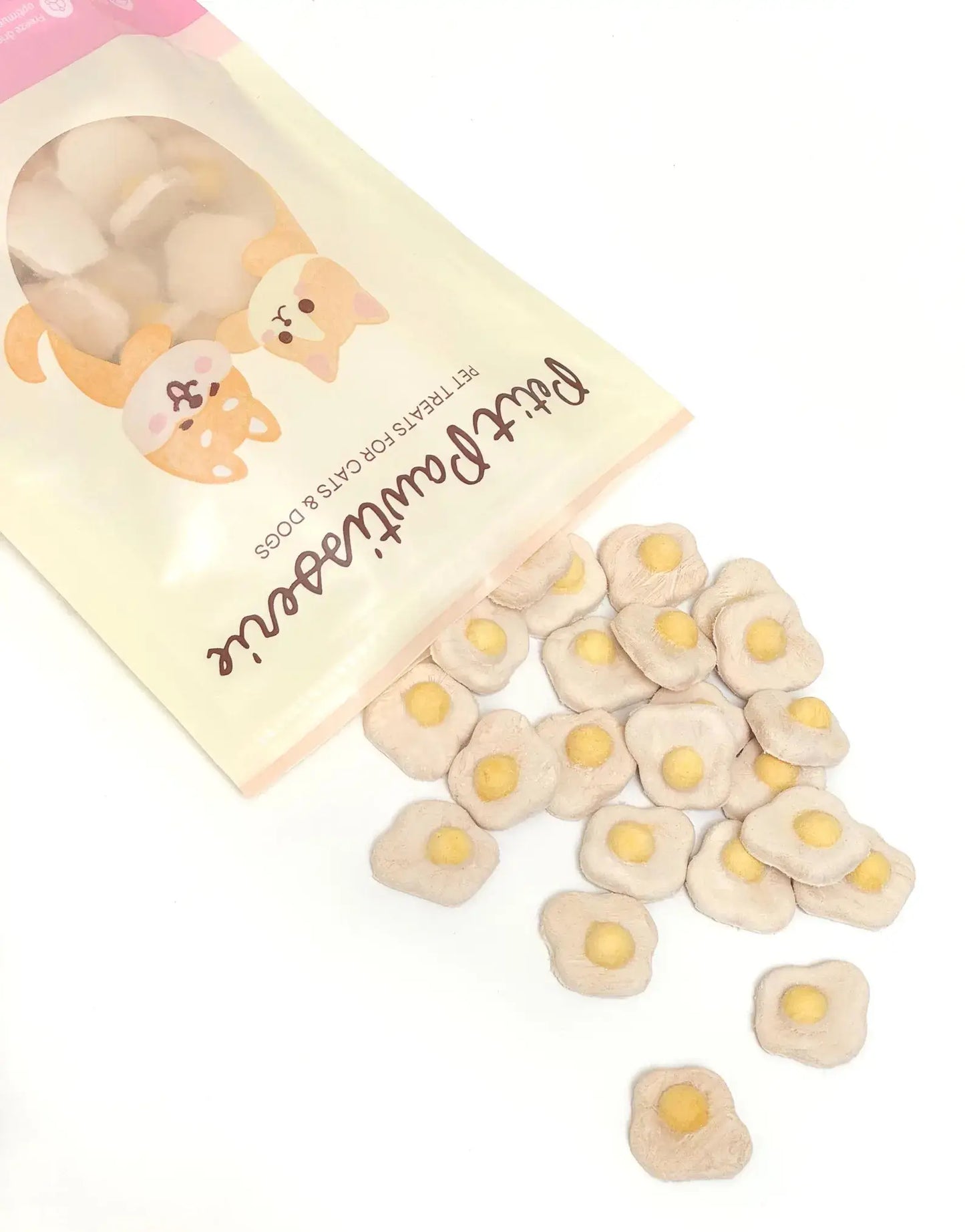 Freeze Dried Chicken Egg Treats for Cats & Dogs 50g