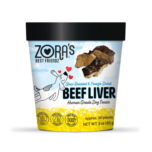 Zora's Best Friendz Beef Liver Dog Treats