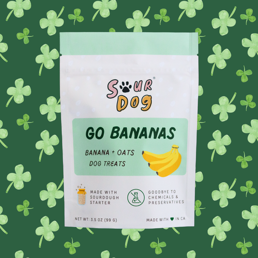 Go Bananas - Banana Sourdough Dog Treats