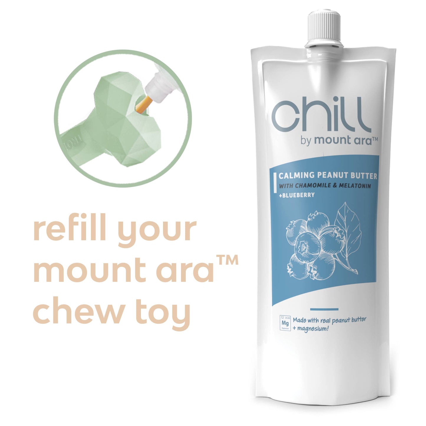 Calming Peanut Butter & Blueberry Chill by Mount Ara