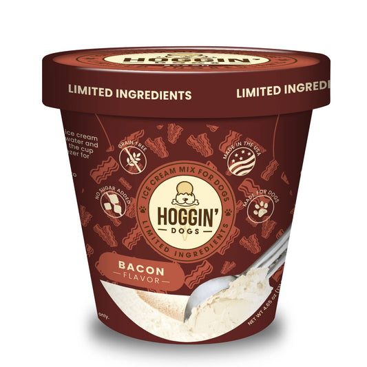 Hoggin' Dogs No Sugar Added Ice Cream Mix for Dogs: Bacon / 4.65 oz