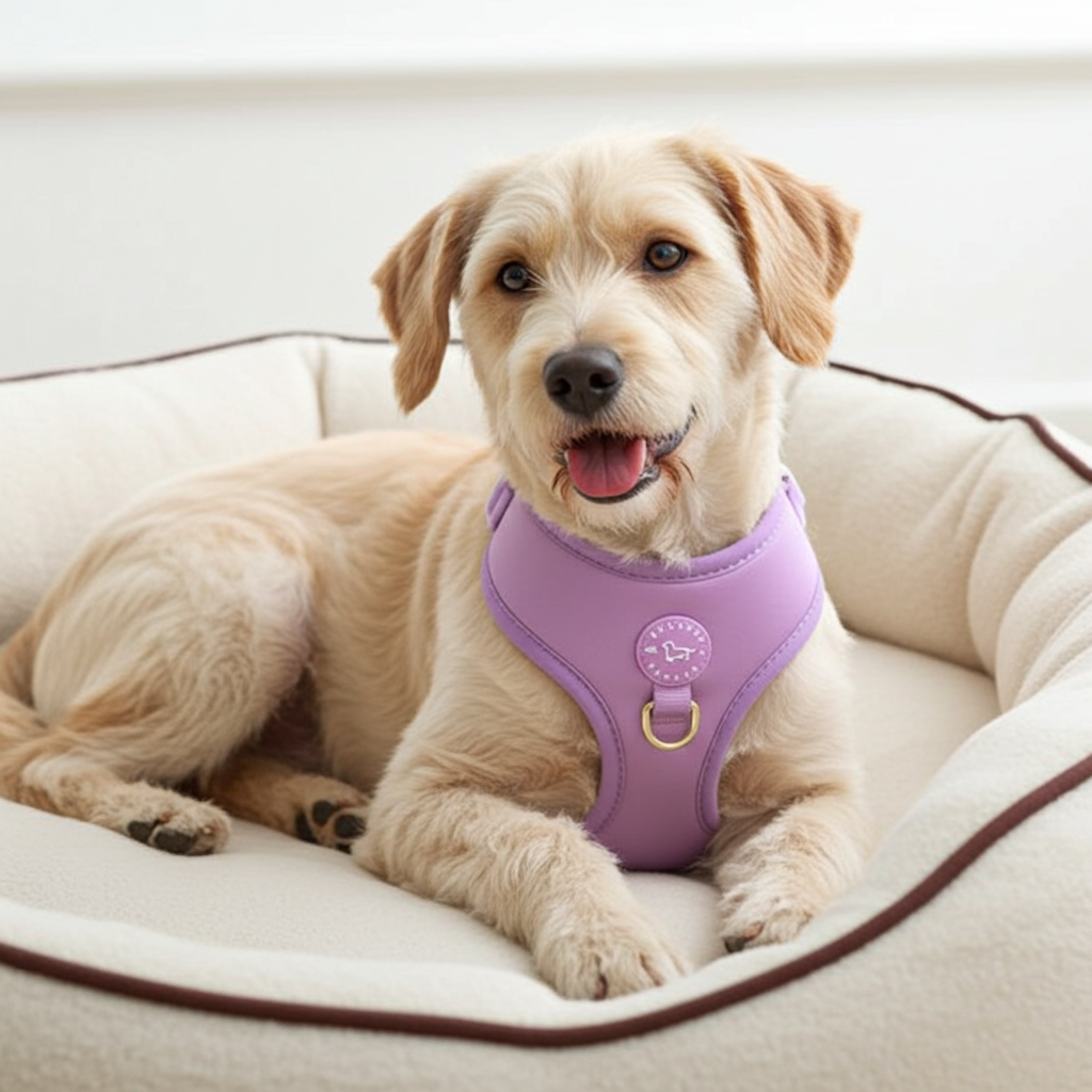 Lilac Purple Dog Harness