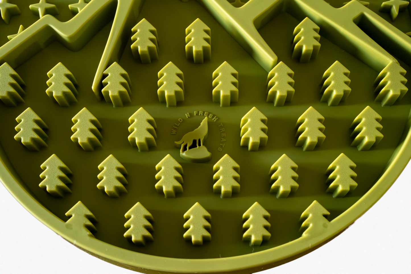 Mountain Grub Mat | Lick Mat: Green Olive