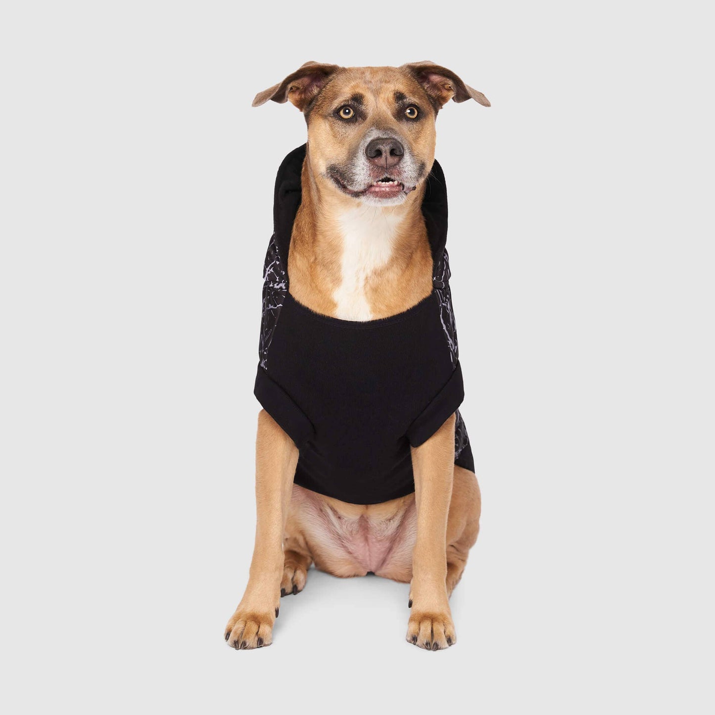 Prism Puffer- Dog Coat: Pink Houndstooth / 24