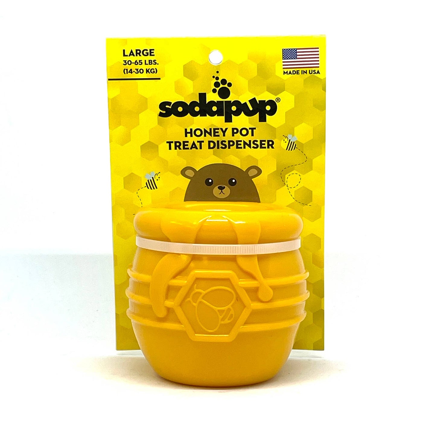 Large Honey Pot Treat Dispenser