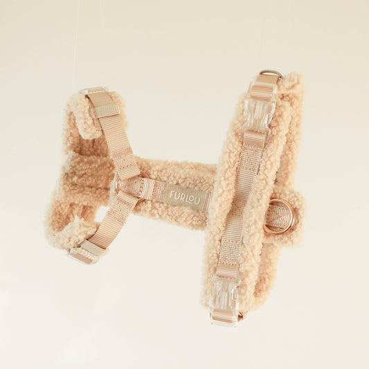 Cream Sherpa Dog Harness