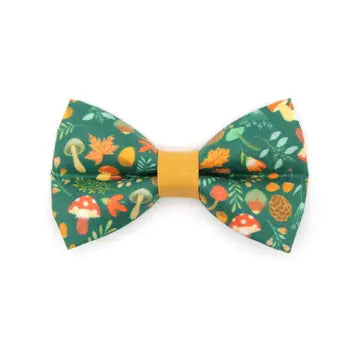 Forest Fantasy Bow Tie for Cats + Small Dogs