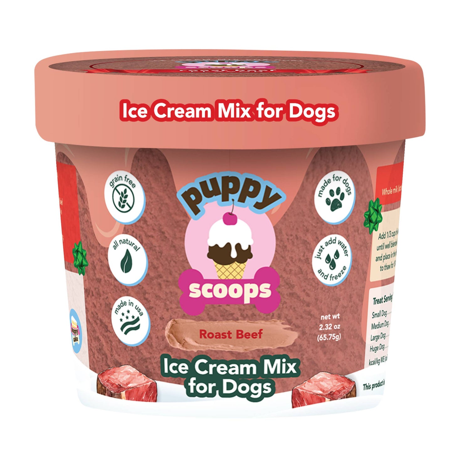 Christmas Edition Puppy Scoops – Festive Ice Cream Treats for Dogs