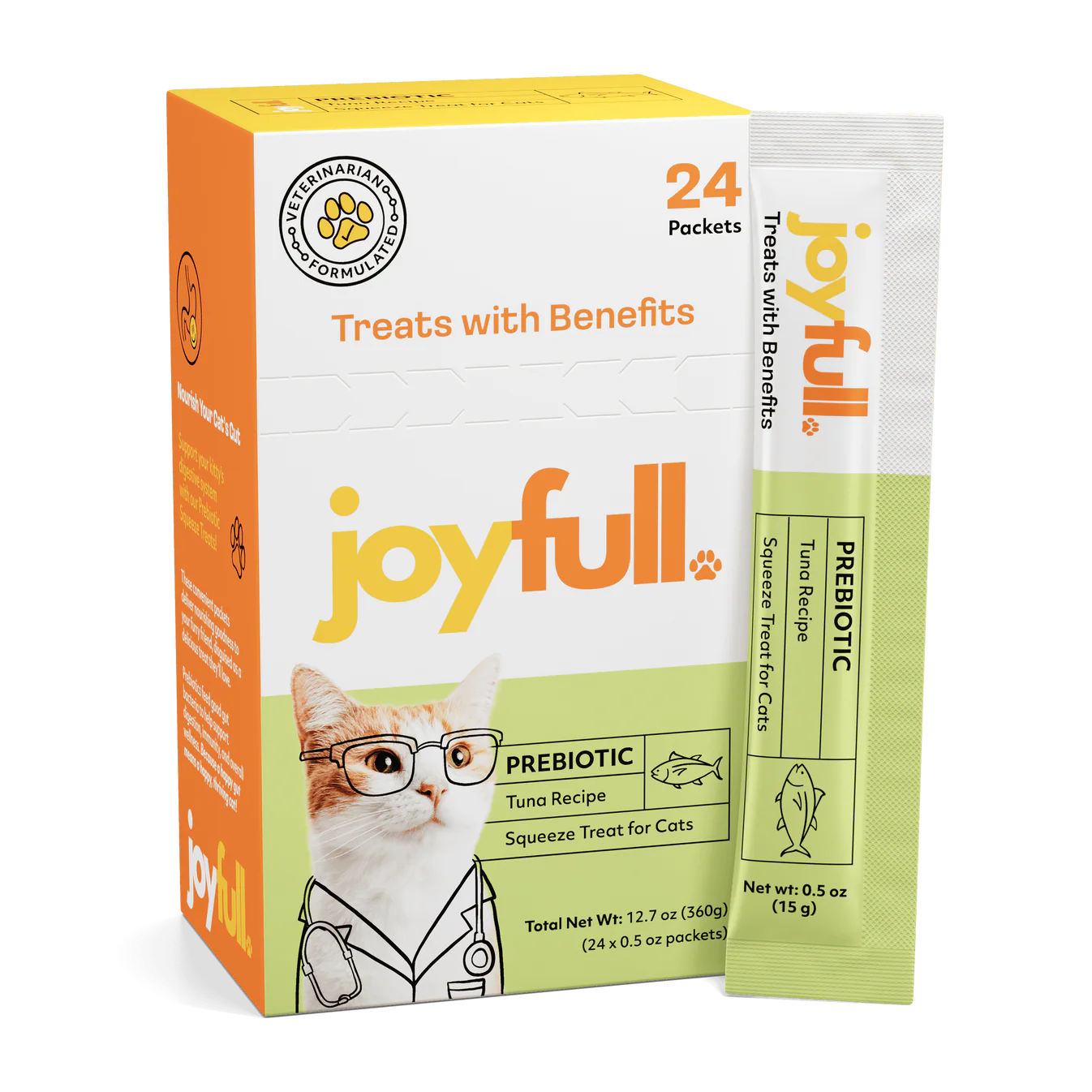 Prebiotic Tuna Squeeze Treats for Cats Individuals
