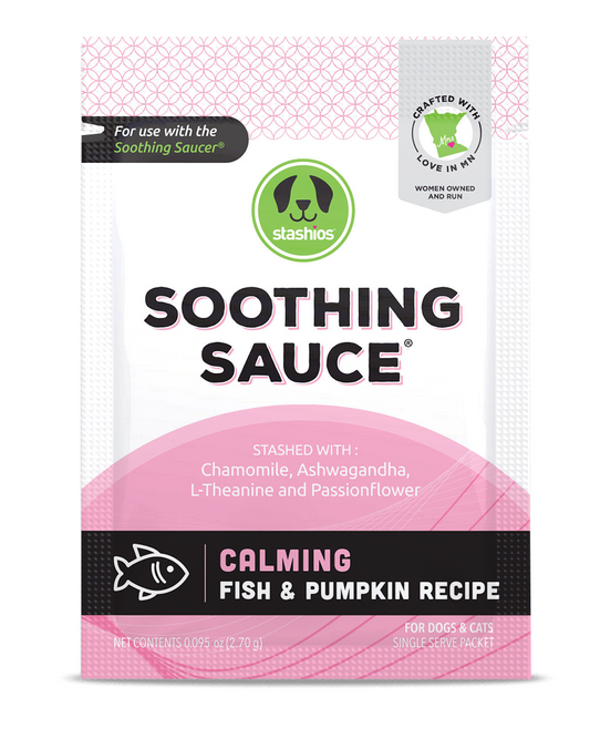 Soothing Sauce®, Fish & Pumpkin/Calming, PDQ (15ct)