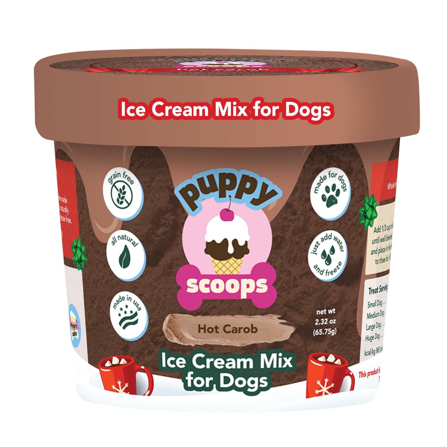 Christmas Edition Puppy Scoops – Festive Ice Cream Treats for Dogs