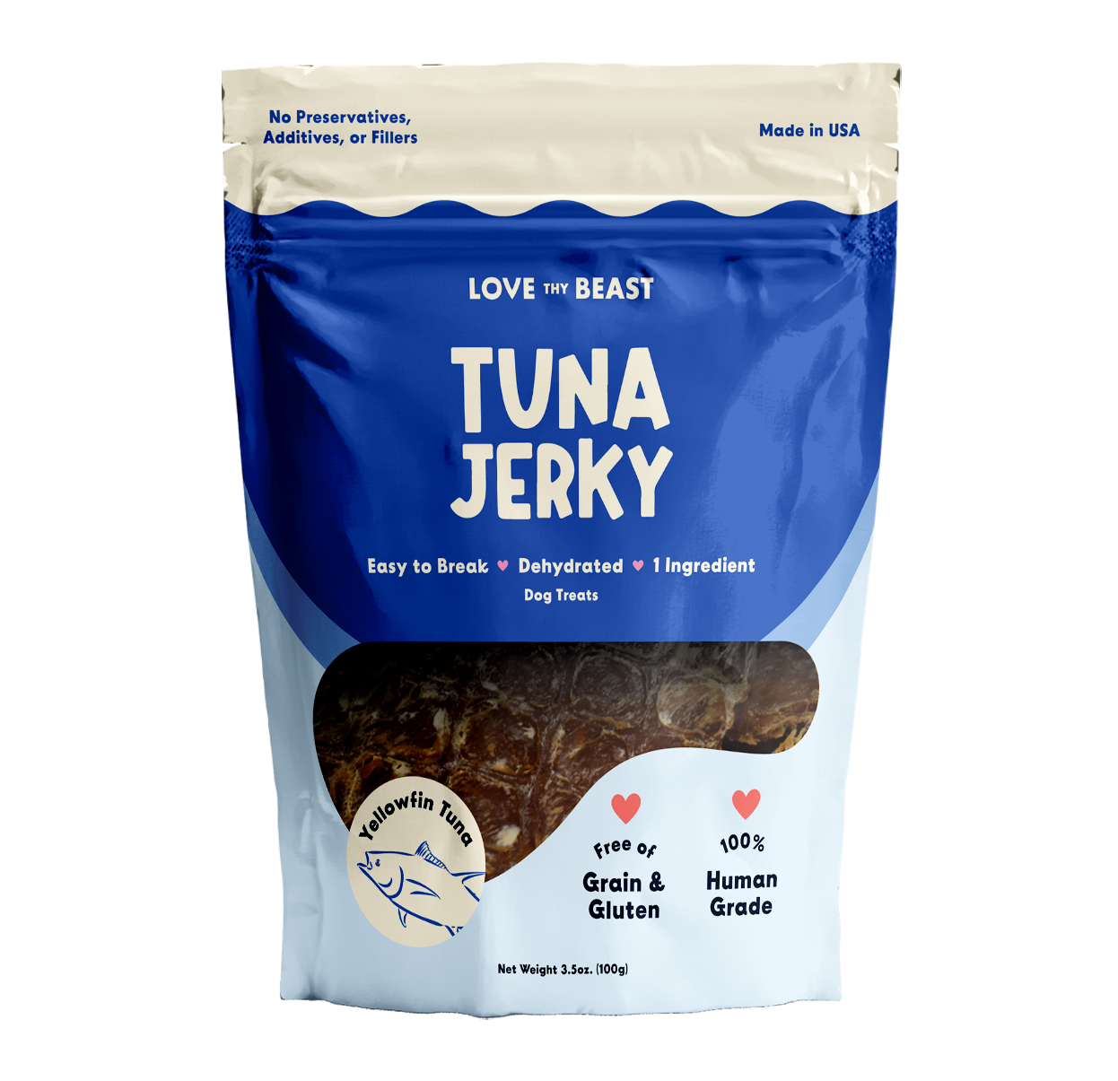 Tuna Jerky Dog & Cat Treats