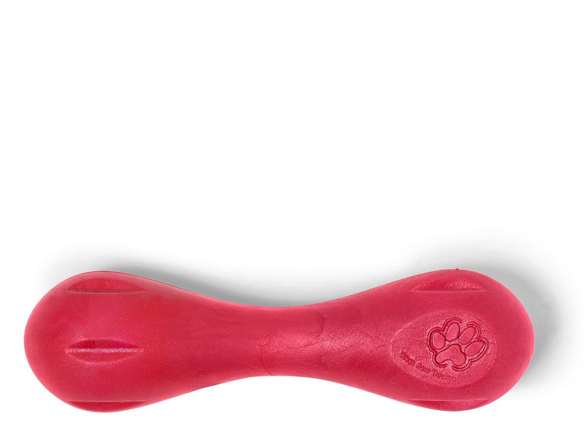 Hurley® Dog Toy for Chew, and Fetch: Tangerine / L