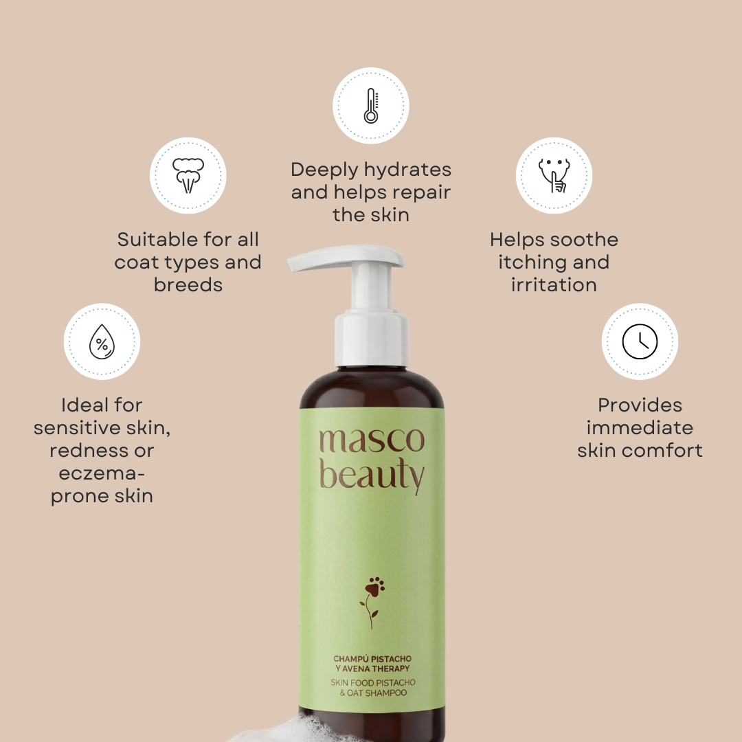 Pistachio & Oat DOG  Shampoo-Skin-Care 