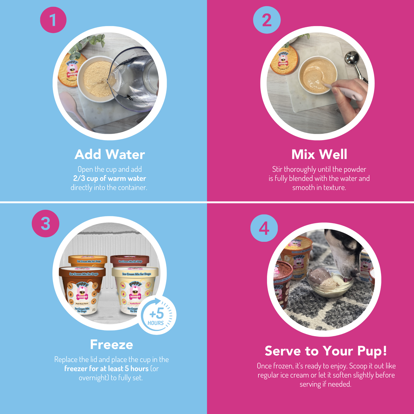 Christmas Edition Puppy Scoops – Festive Ice Cream Treats for Dogs