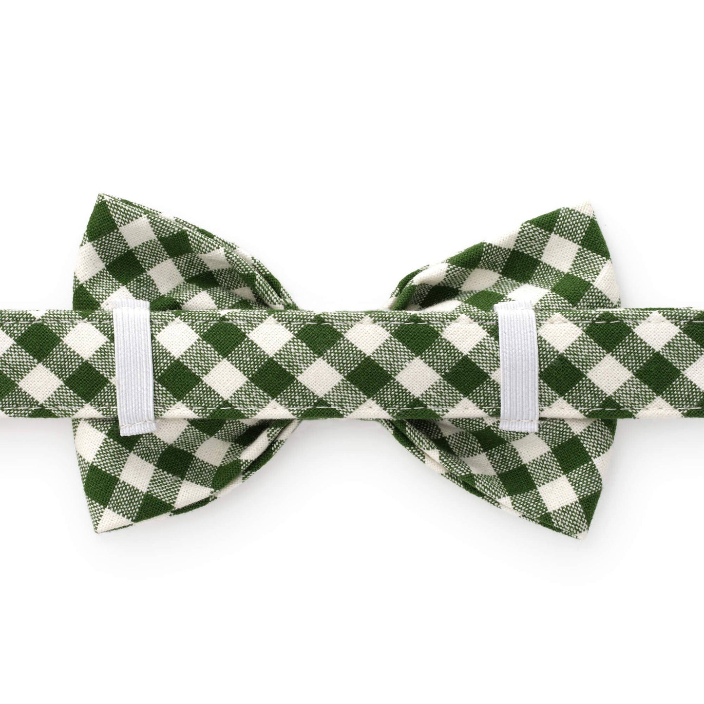 Plaid Hunter Green Bow Tie