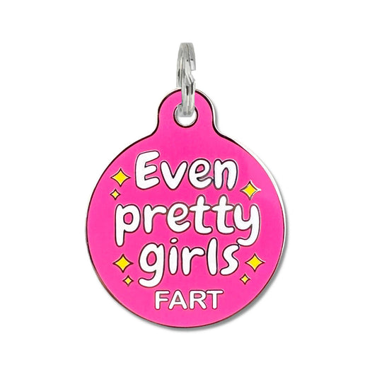 Even Pretty Girls Fart Tag