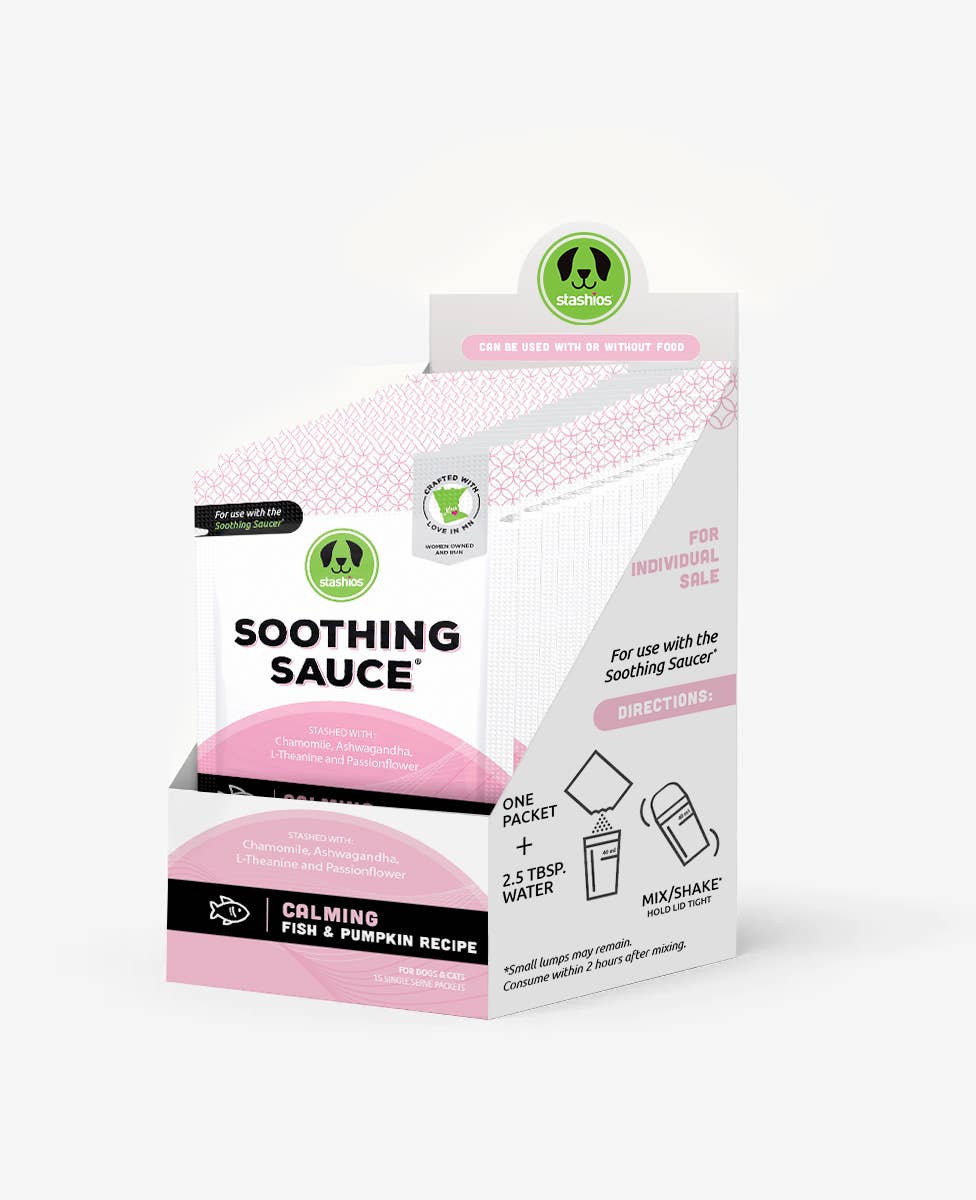 Soothing Sauce®, Fish & Pumpkin/Calming, PDQ (15ct)