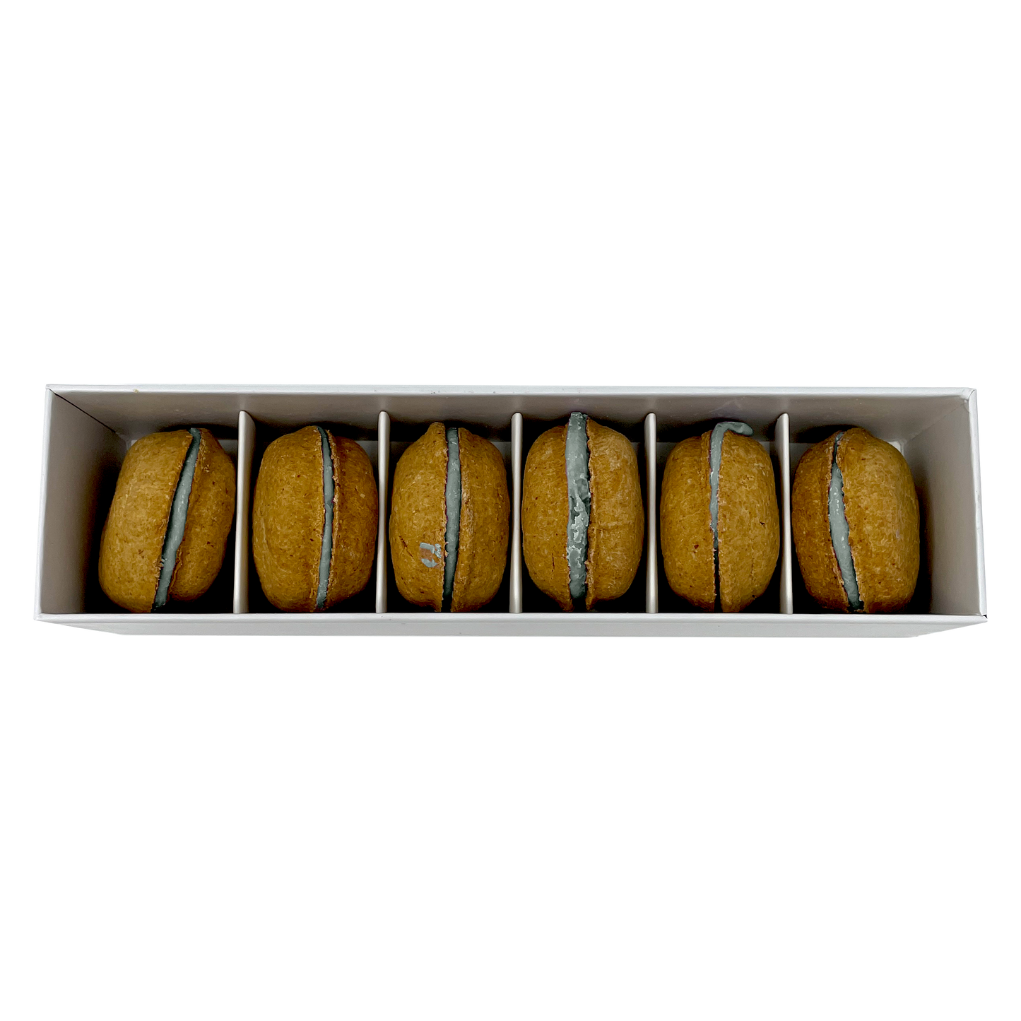 Bonne et Filou Dog Macarons | Crème Brûlée