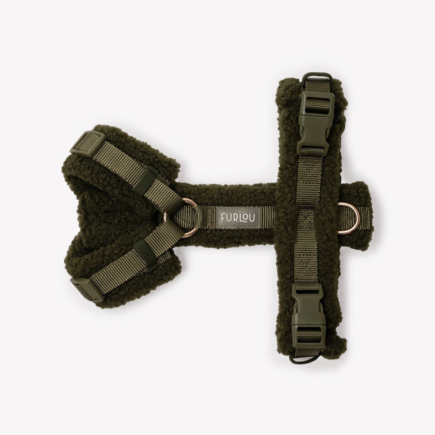 'Moss Green - Sherpa Dog Harness