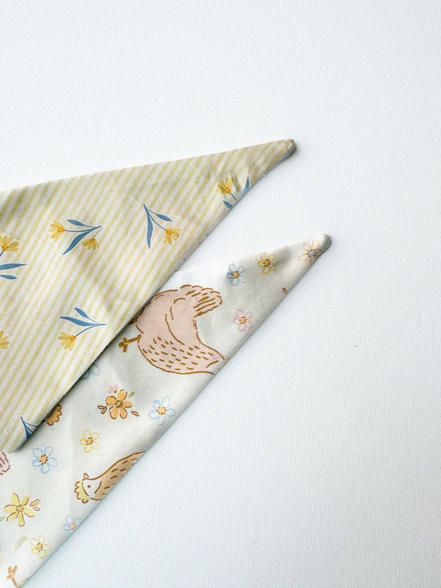 Spring Chicken Bandana *Reversible*: Large