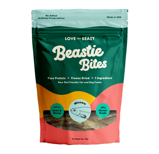 Freeze-Dried Minnows Dog & Cat Treat, 2-oz bag 