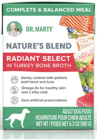 Dr. Marty Nature's Blend Radiant Select Wet Dog Food 6.3oz